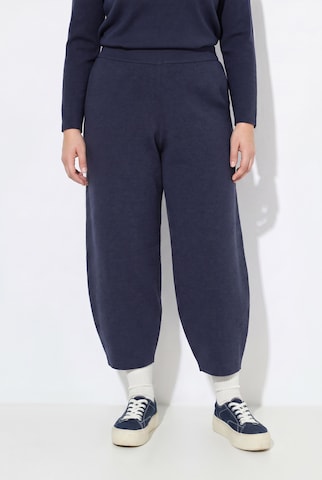 Ulla Popken Loose fit Pants in Blue: front