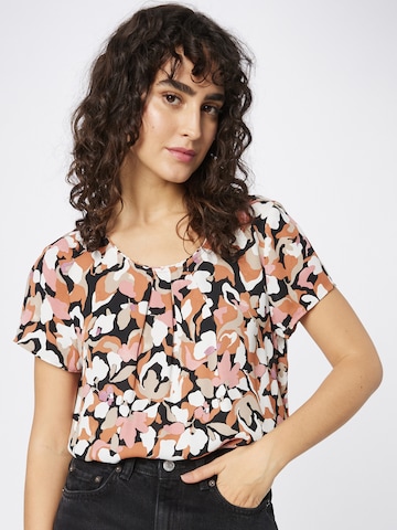 s.Oliver Blouse in Zwart: voorkant