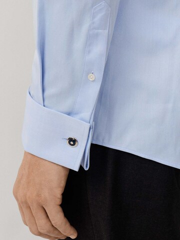 Hackett London Slim fit Zakelijk overhemd in Blauw