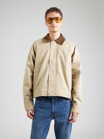 Abercrombie & Fitch Between-Season Jacket in Brown: front