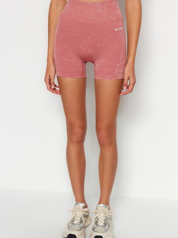 Trendyol Skinny Leggings in Roze: voorkant