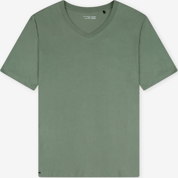 SCHIESSER Shirt ' T-Shirt - Mix + Relax ' in Green: front