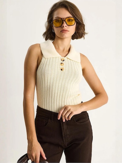 Bianco Lucci Sweater in Beige, Item view