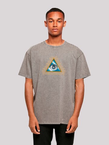 emoji couture Shirt in Grau: Vorderseite