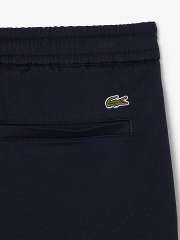 LACOSTE Regular Workout Pants in Blue
