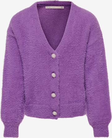 Cardigan 'Piumo' KIDS ONLY en violet : devant