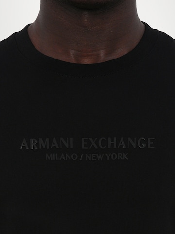 ARMANI EXCHANGE Футболка в Черный