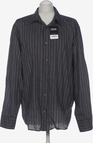 Calvin Klein Button Up Shirt in XL in Grey: front