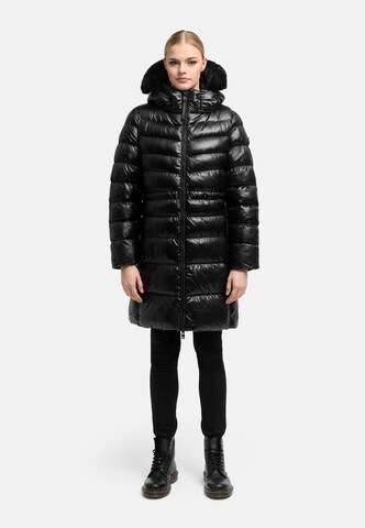 NAVAHOO Wintermantel 'Lumeiaa' in Zwart