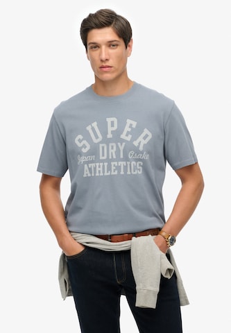T-Shirt Superdry en gris : devant