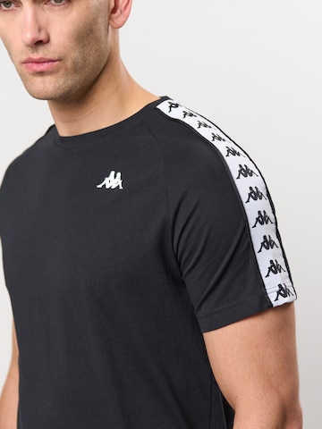 KAPPA Comfort Fit Skjorte ' KMBanda ' i sort