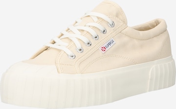 SUPERGA Sneaker low i beige: forside