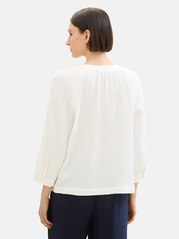 TOM TAILOR Blouse in White