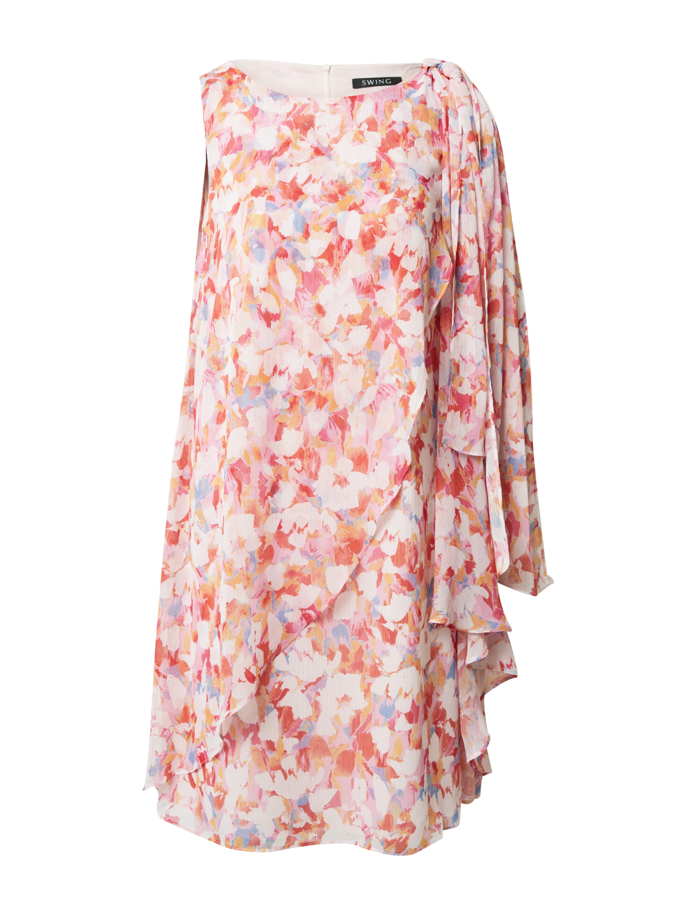 SWING Nyári ruhák - rózsaszín: elől