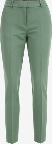zaļš WE Fashion Buktētas bikses: no priekšpuses