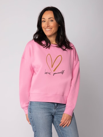 Watapparel Sweatshirt 'Self love ' in Pink: Vorderseite