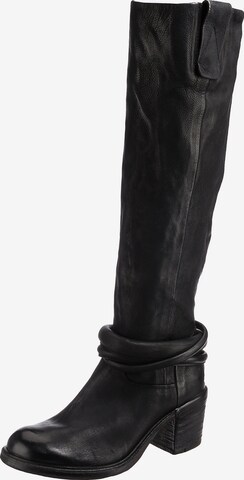 A.S.98 Boots 'Jamal' in Black: front