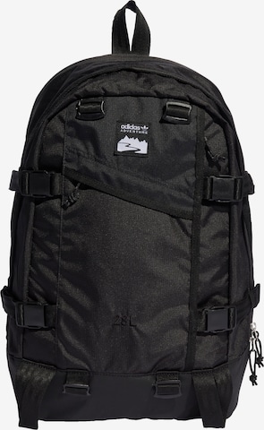ADIDAS ORIGINALS Sports Backpack 'Adventure' in Black: front