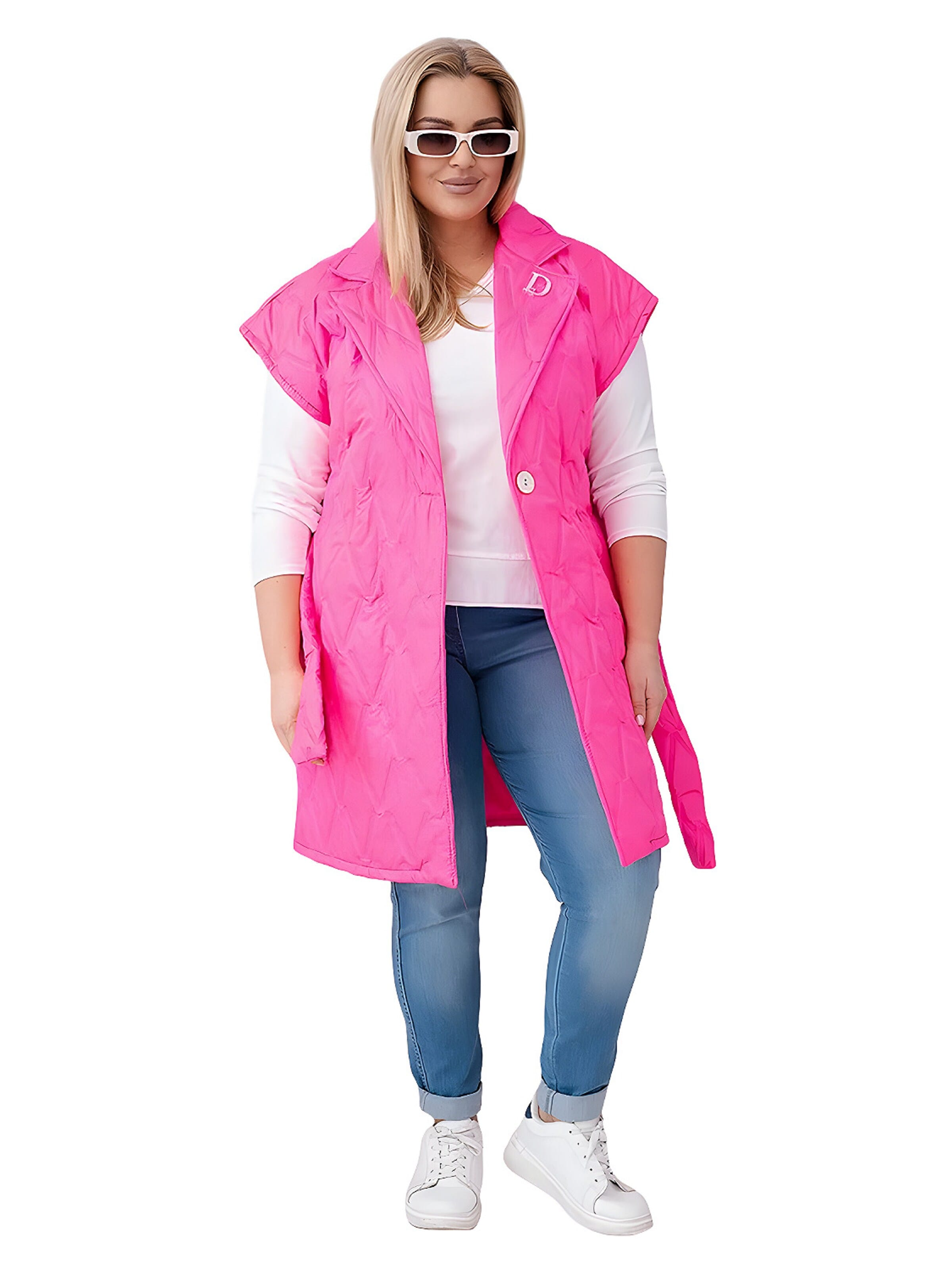Lumera Bodywarmer 'Sussurro' in Roze: voorkant