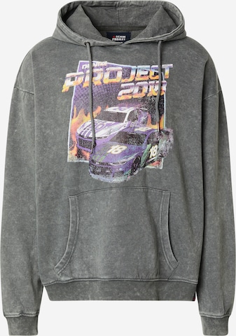 pilka Denim Project Megztinis be užsegimo 'RACE': priekis