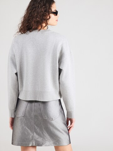 Bluză de molton 'OUTTAKES' de la Calvin Klein pe gri: spate