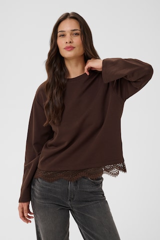 Kaffe Sweater in Brown