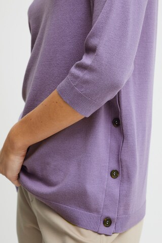 Fransa Sweater 'Lilli' in Purple