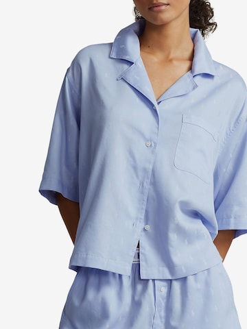 Polo Ralph Lauren Pajama ' Short Sleeve PJ Set - Jacquard Polo Player ' in Blue