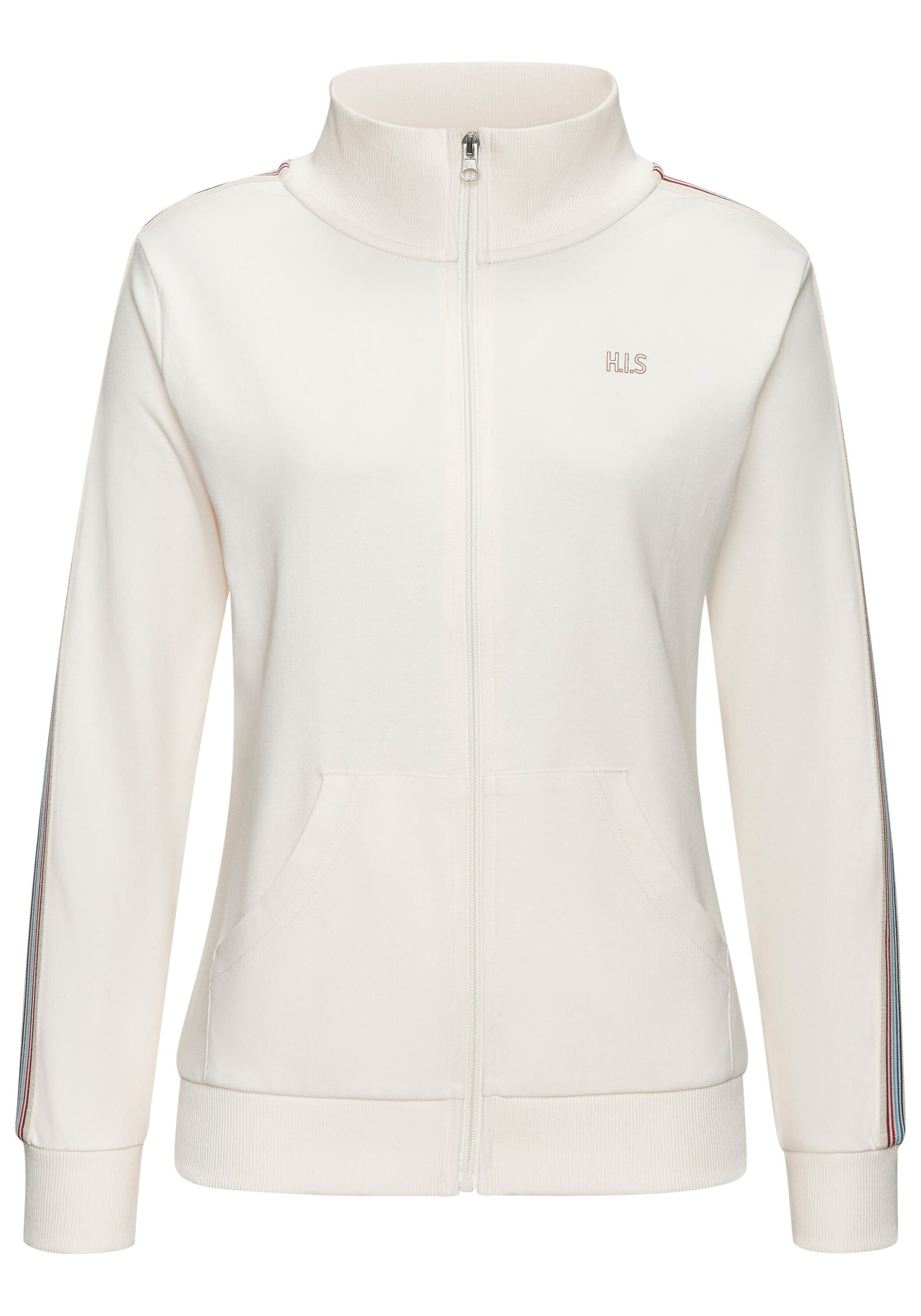 Giacca di felpa di H.I.S in beige: frontale