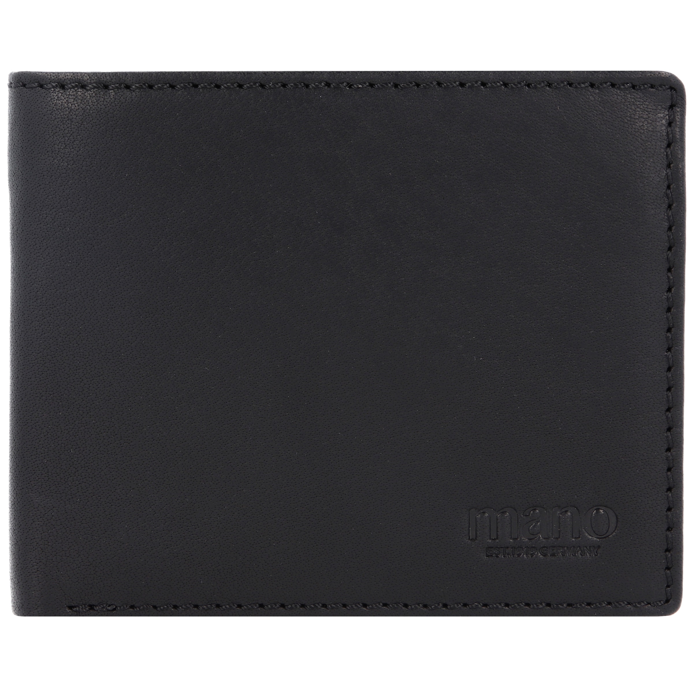 mano Portemonnee 'Don Simon' in Zwart: voorkant