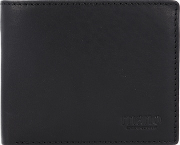 mano Wallet 'Don Simon' in Black: front