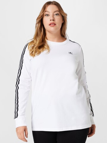 ADIDAS ORIGINALS Shirt 'Adicolor Classics ' in White: front