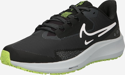 Sneaker bassa 'Air Zoom Pegasus 39 Shield' NIKE di colore lime / nero / bianco, Visualizzazione prodotti