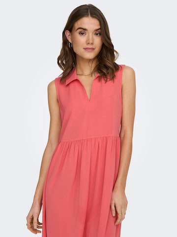 JDY Summer Dress 'PIPER' in Pink