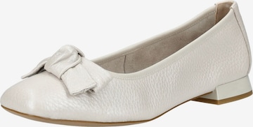 Ballerines CAPRICE en beige : devant