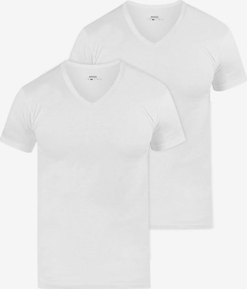 SNOCKS Onderhemd in Wit: voorkant