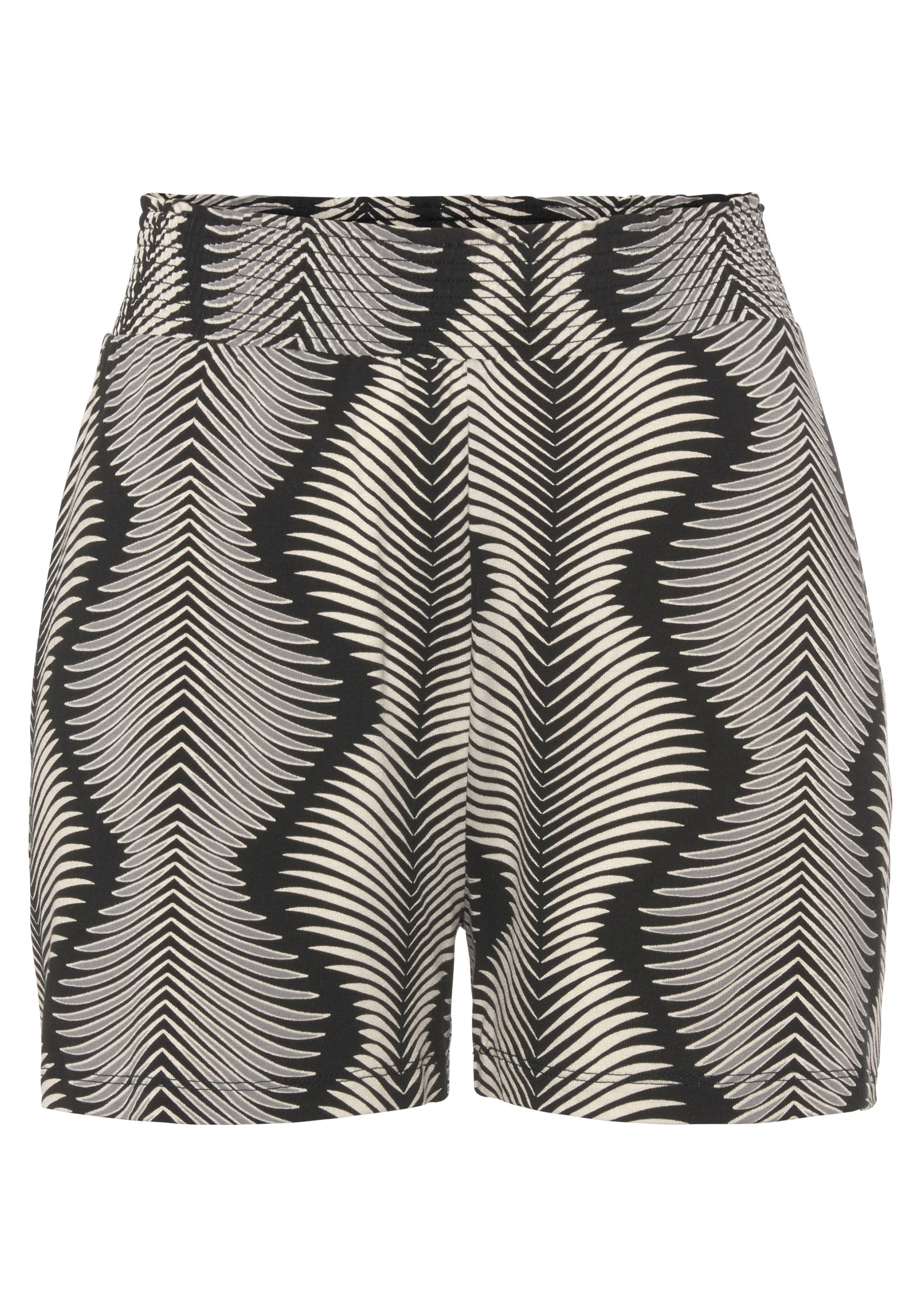 LASCANA Пижамные штаны в Черный: спереди