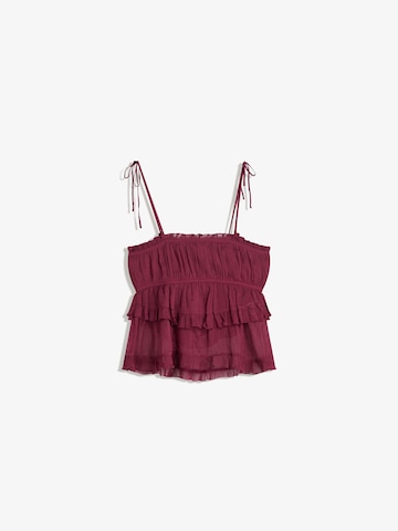 Bershka Top in Rot