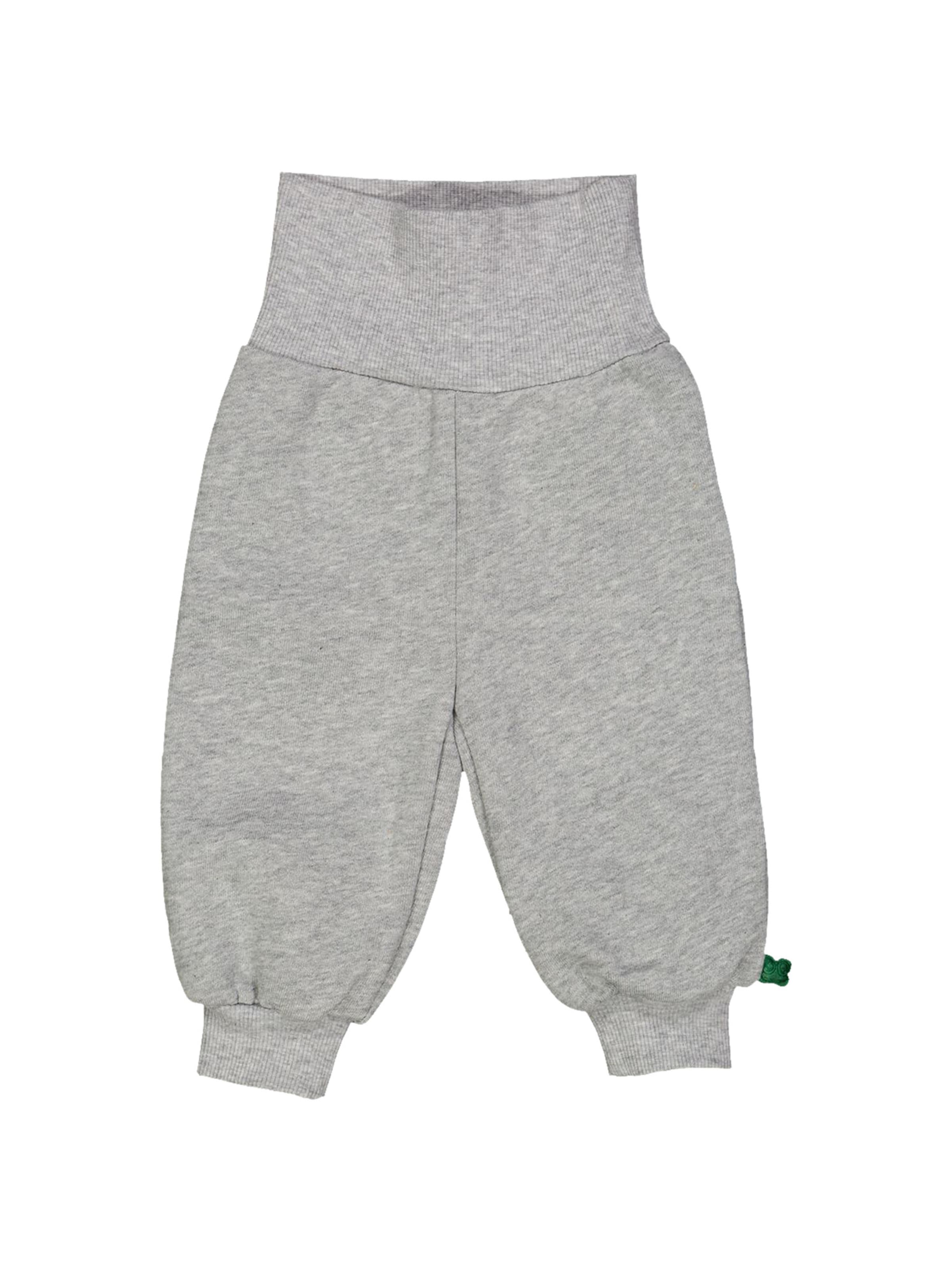 Pantalon Fred's World by GREEN COTTON en gris : devant