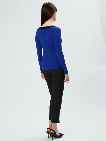 Pull-over Influencer en bleu