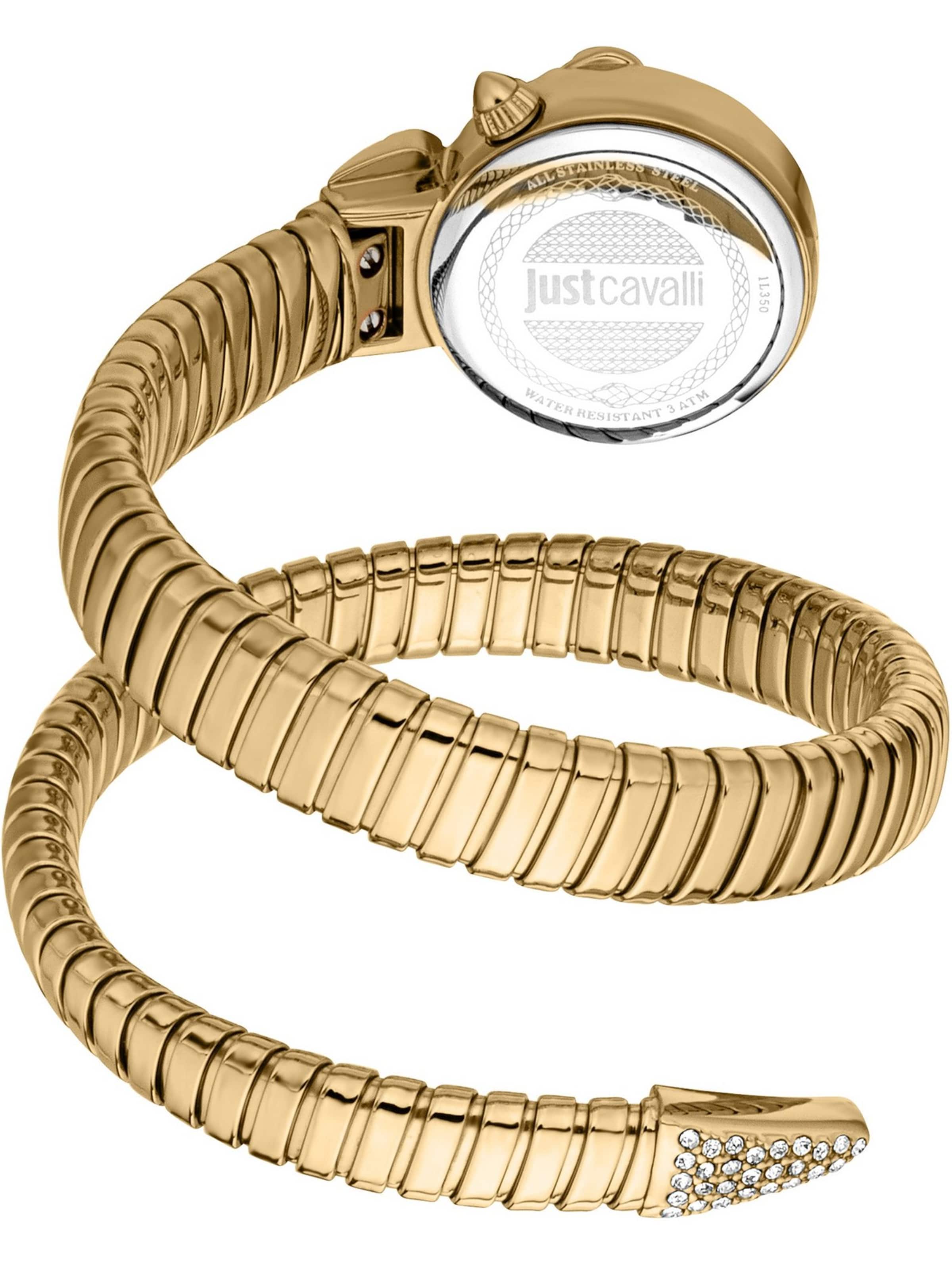 Just Cavalli Analoguhr in Gold