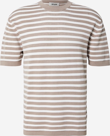 DRYKORNPulover 'DERICO 10' - smeđa boja: prednji dio