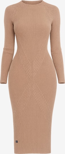 Süel knitwear Strickkleid 'Gabi' in S-M in cappuccino, Produktansicht