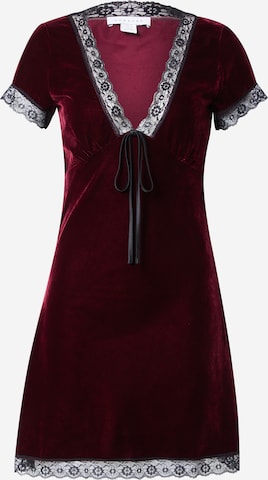 TOPSHOP Cocktailmekko värissä punainen: etupuoli