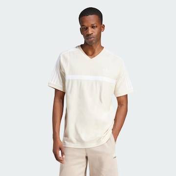 T-Shirt ADIDAS ORIGINALS en beige : devant