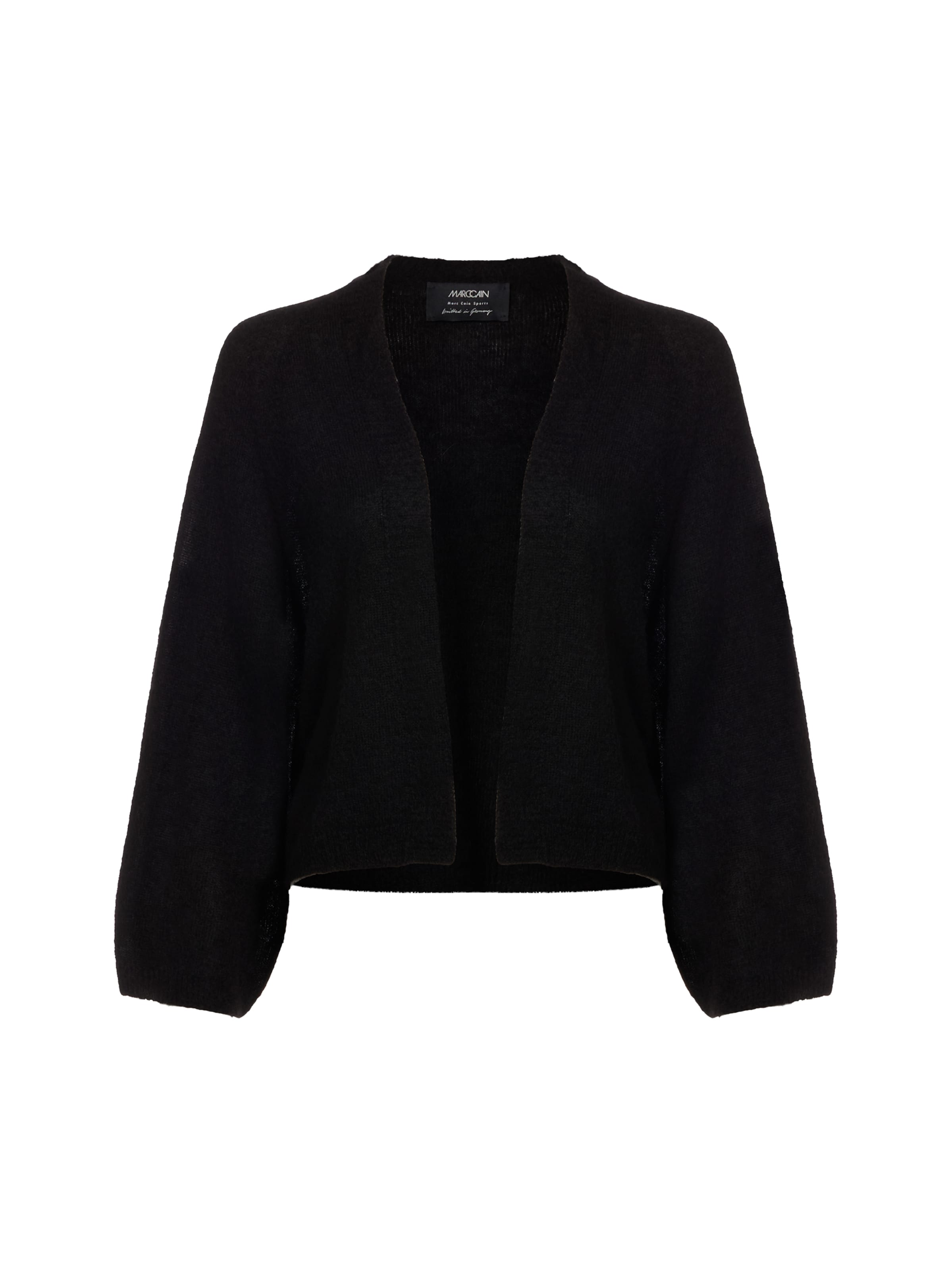 Marc Cain Strickjacke in Schwarz: Vorderseite