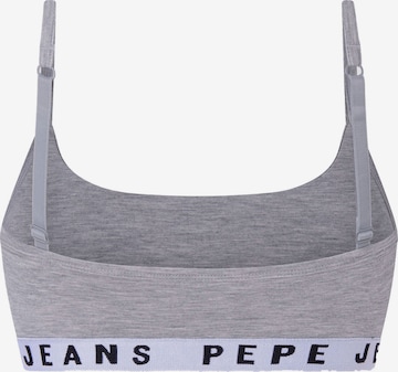 Pepe Jeans Bralette Bra in Grey