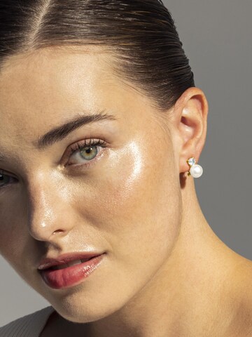 Luxenter Náušnice 'Essential' – bílá: přední strana
