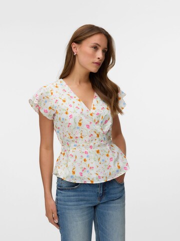 VERO MODA Bluse 'VMSIV' i hvid: forside