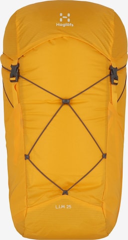 Haglöfs Sports Backpack in Yellow: front